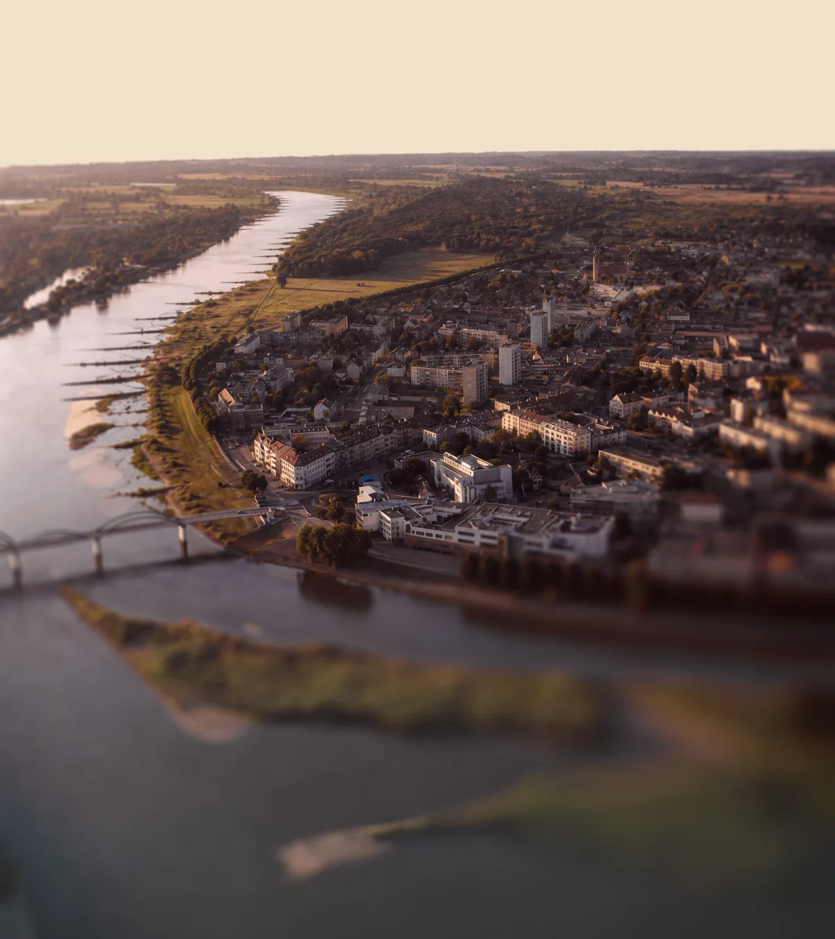 Panorama Słubic nad Odrą, miasta, w którym znajduje się salon Żaneta Kunka Hair.